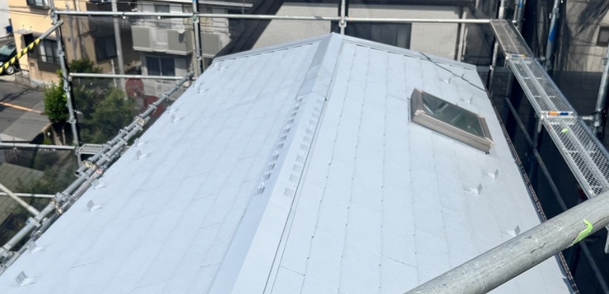 千葉県八千代市　外壁塗装＆屋根カバー工事(フッ素塗料＆スーパーガルテクト)