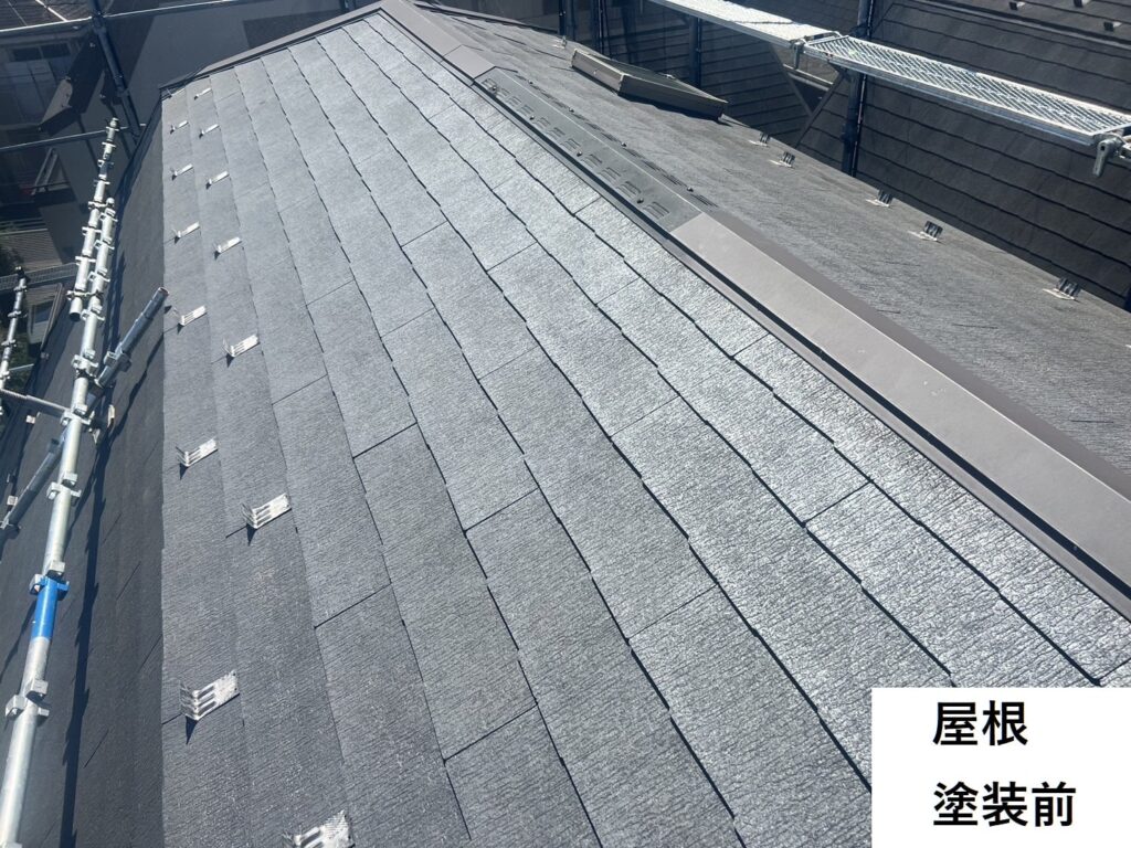 東京都葛飾区　屋根塗装前