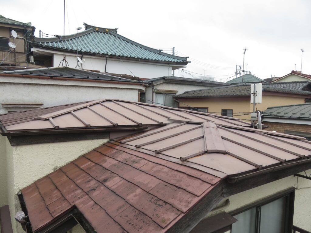 東京都板橋区＿屋根葺き替え工事前①