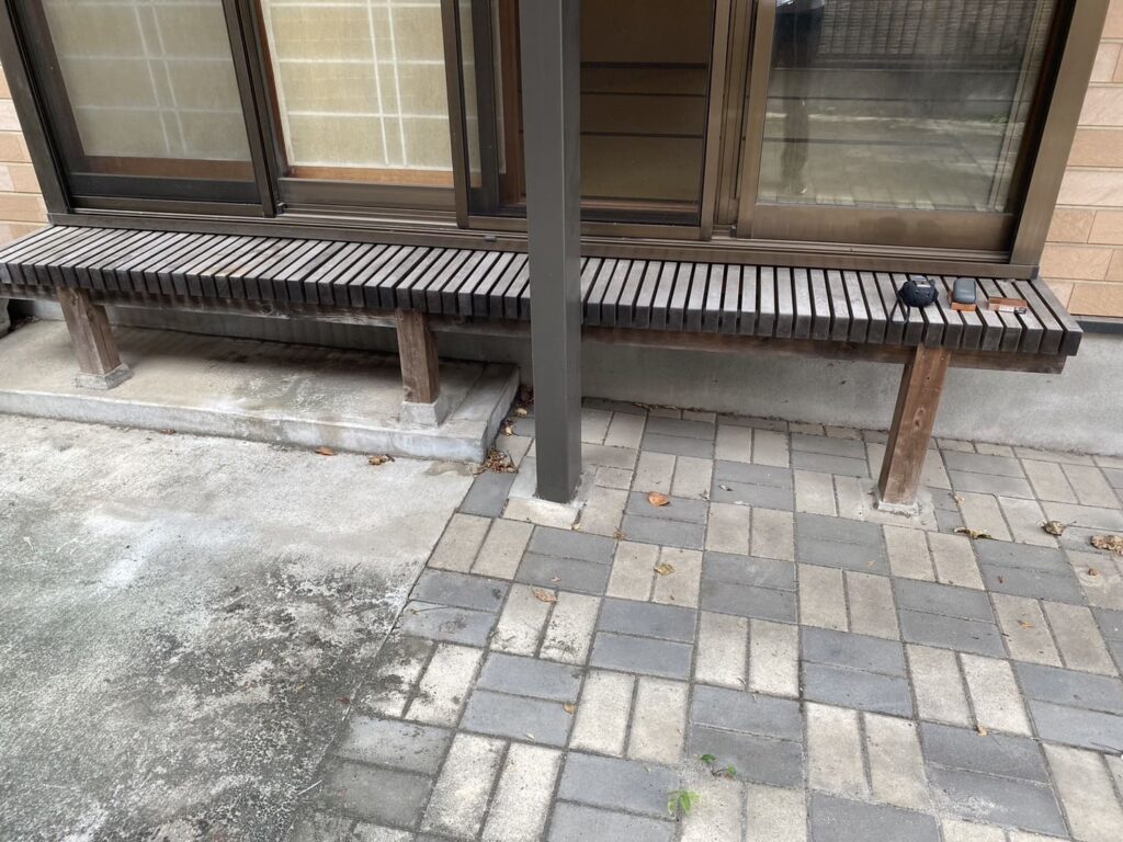 東京都足立区＿縁側塗装前