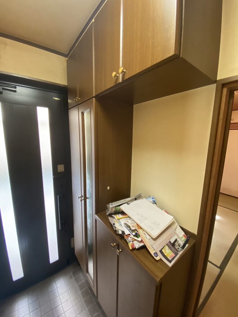 東京都足立区＿玄関工事前