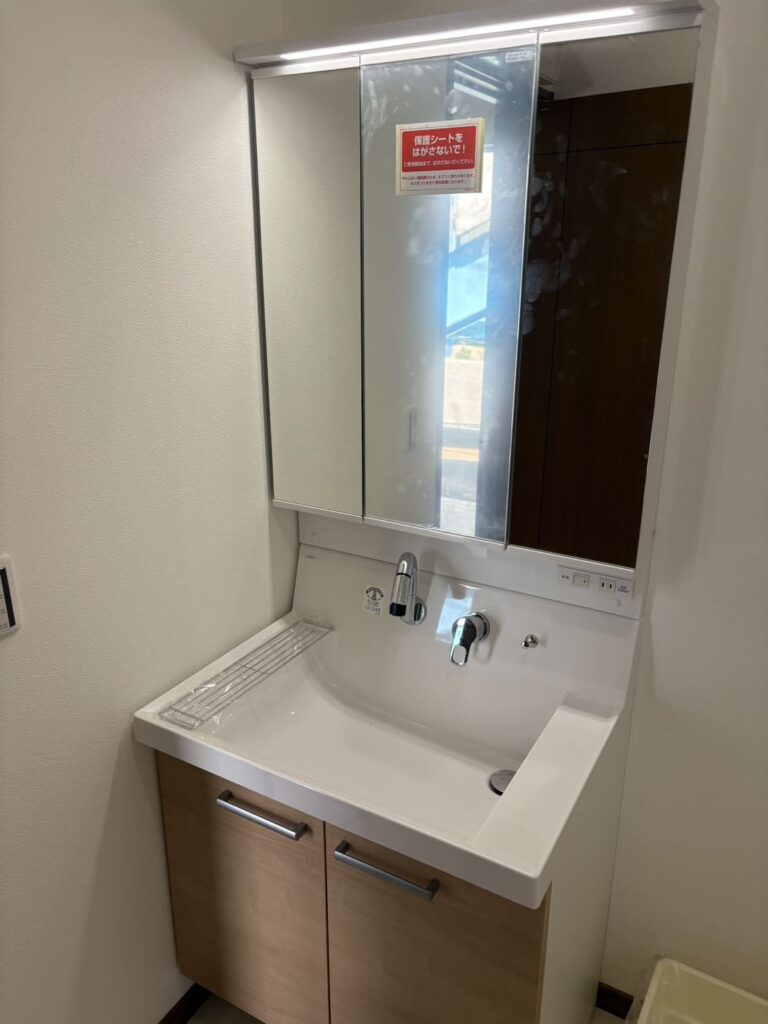 千葉市花見川区＿洗面台交換後