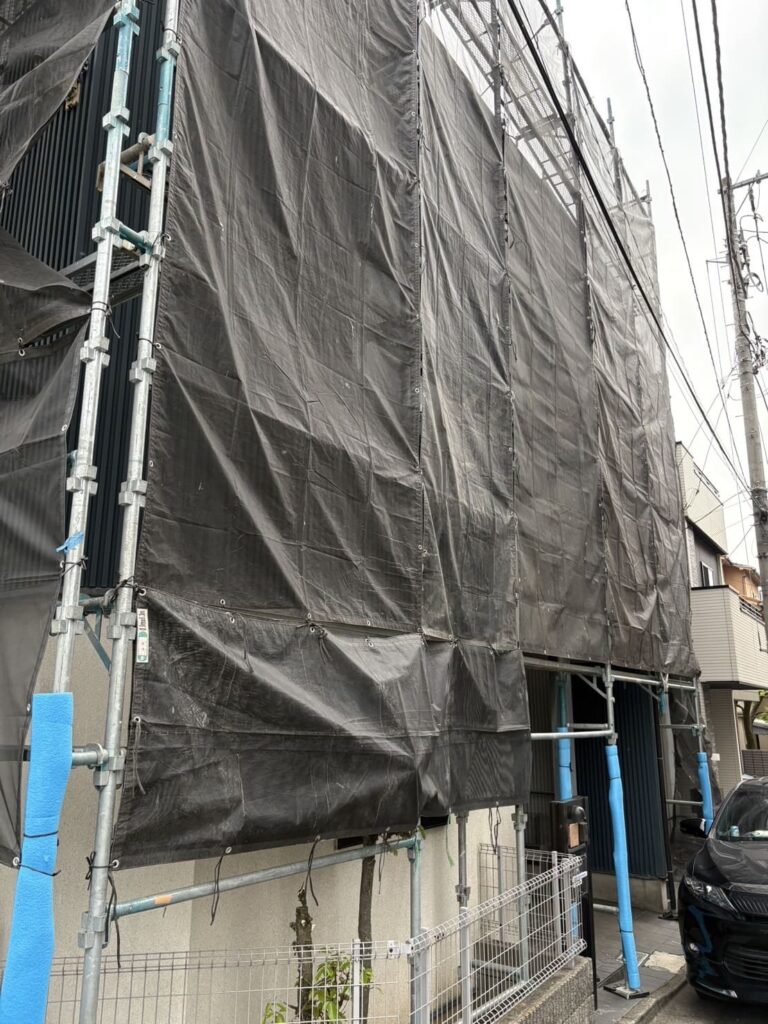 東京都練馬区＿足場設置
