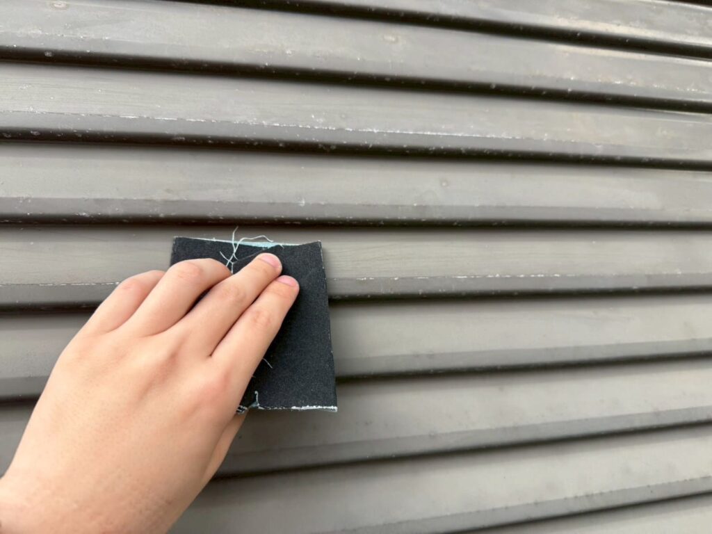 千葉県佐倉市＿雨戸塗装①