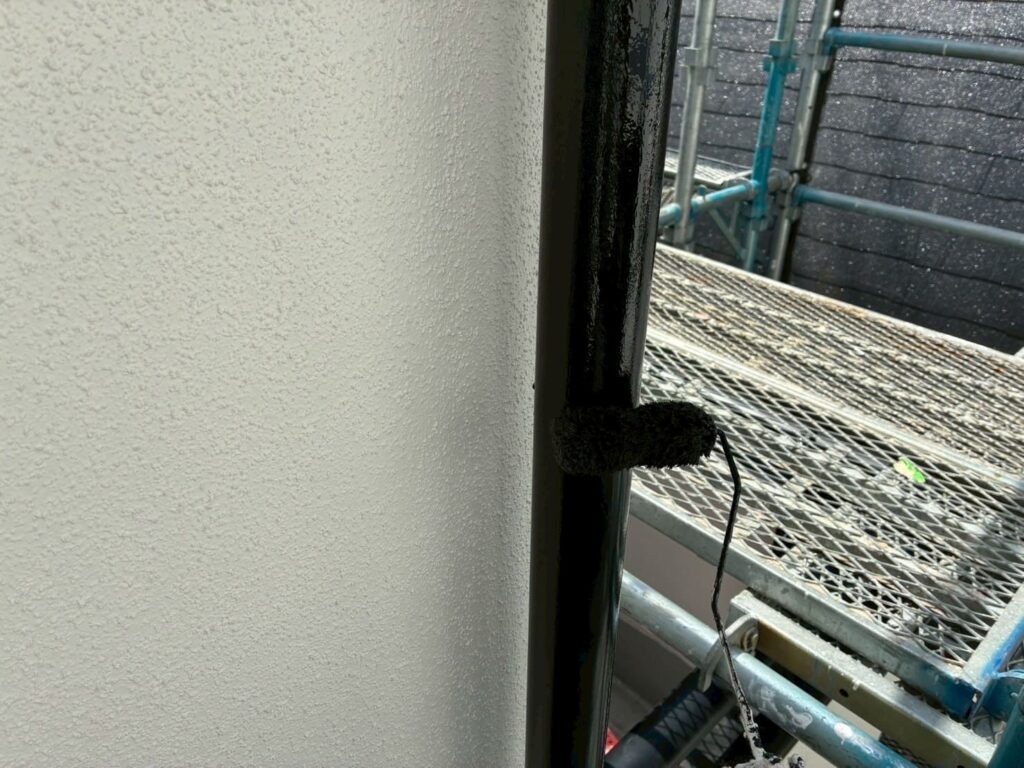 東京都練馬区＿雨樋塗装③