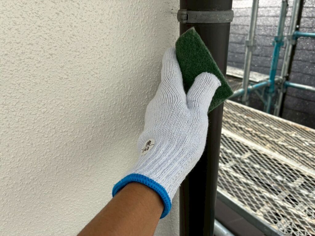 東京都練馬区＿雨樋塗装①