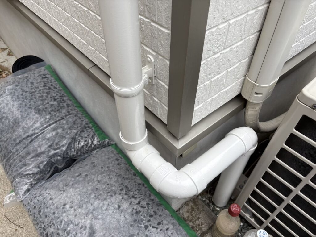 千葉県佐倉市＿雨樋塗装後