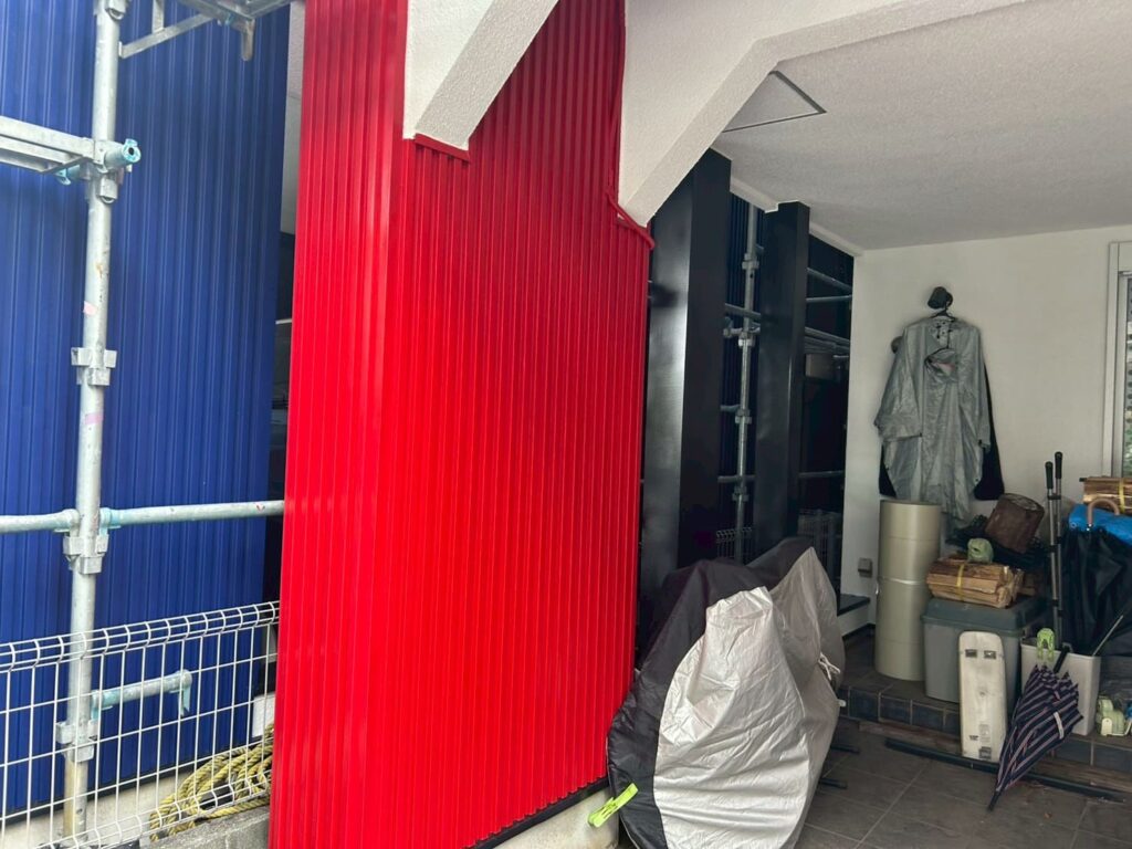 東京都練馬区＿鉄部塗装後