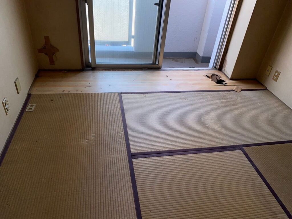 東京都文京区＿和室工事前①