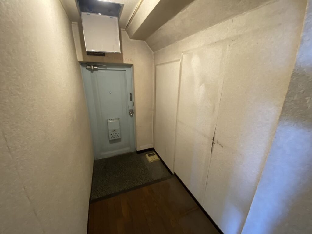 東京都文京区＿玄関　工事前