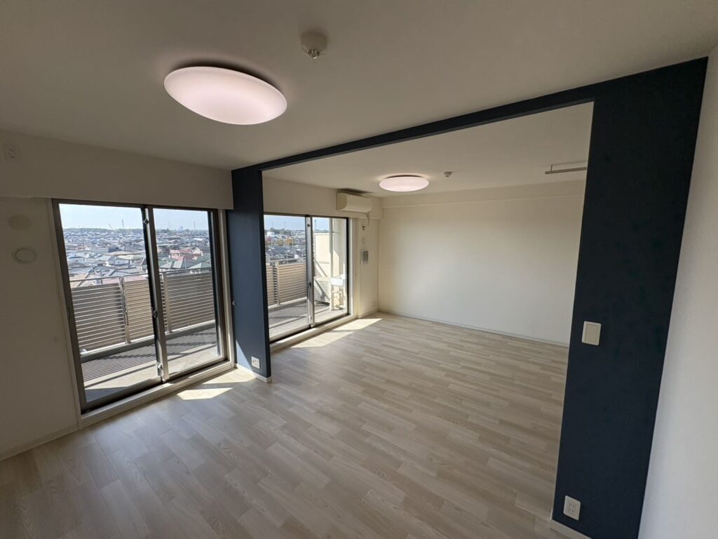 千葉県八千代市_間仕切壁工事後①