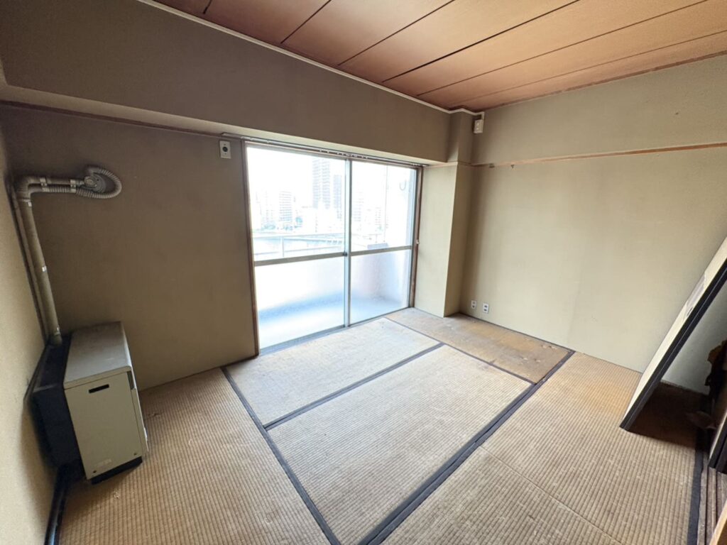 東京都中央区＿リビング　工事前