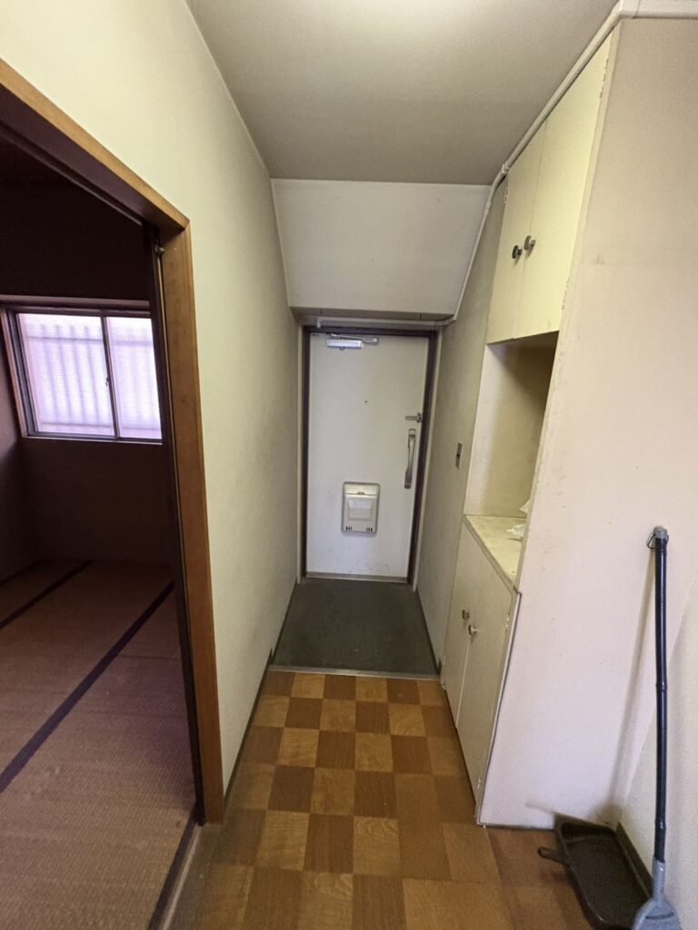 東京都中央区＿玄関　工事前