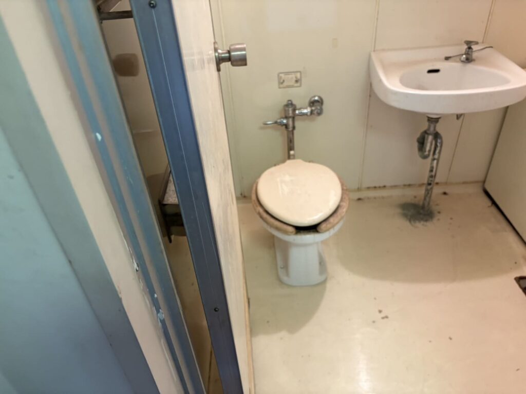 東京都中央区＿トイレ　工事前