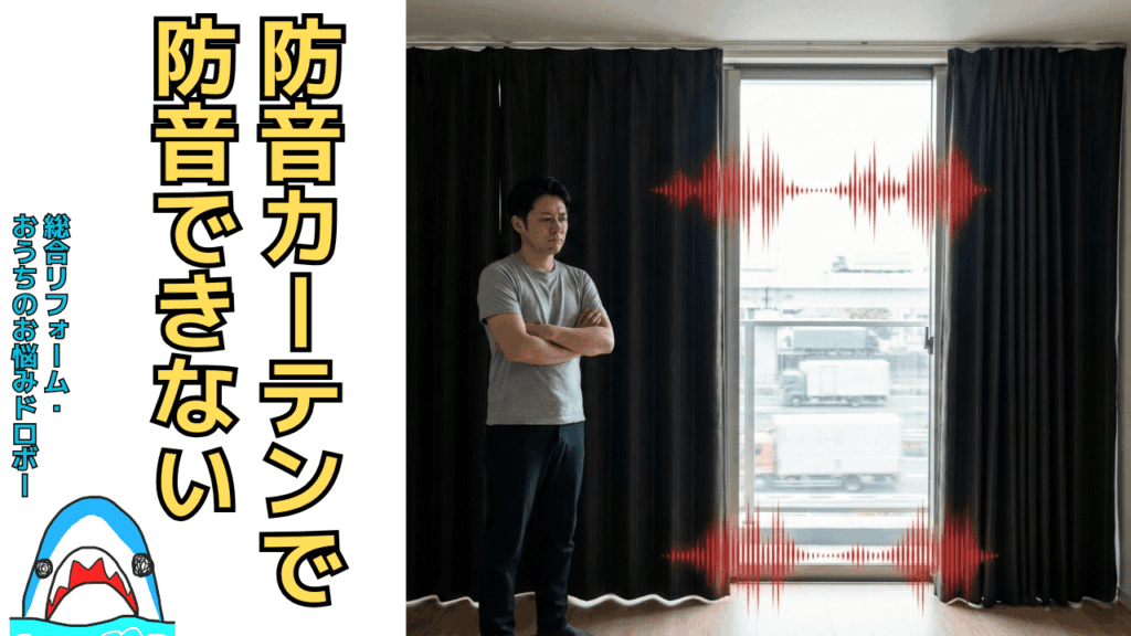 車・電車の騒音は「防音カーテン」で消える？ニトリのカーテンの限界と、本当に静かになる方法