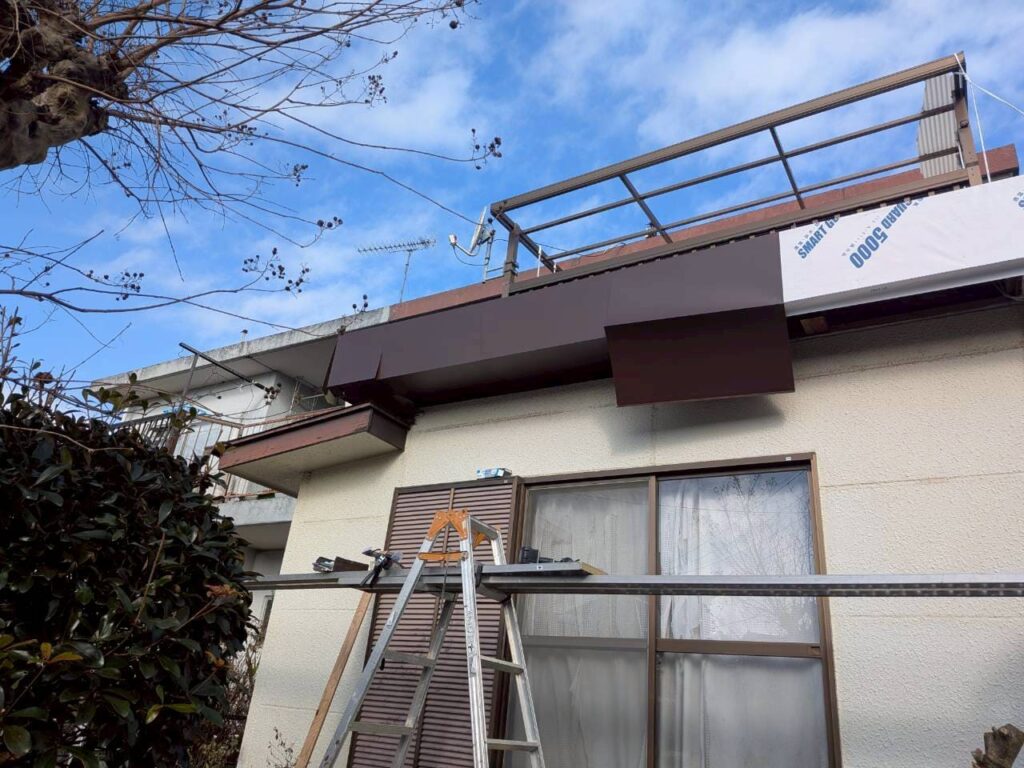 千葉県成田市＿板金施工