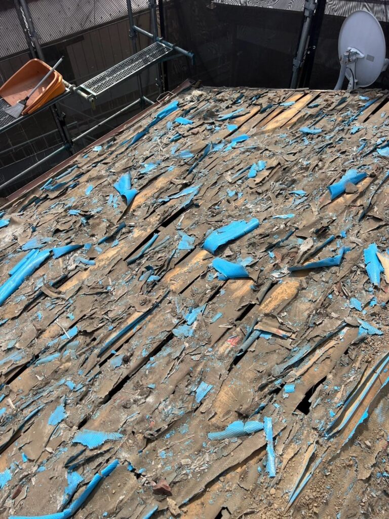 東京都板橋区_瓦撤去後①