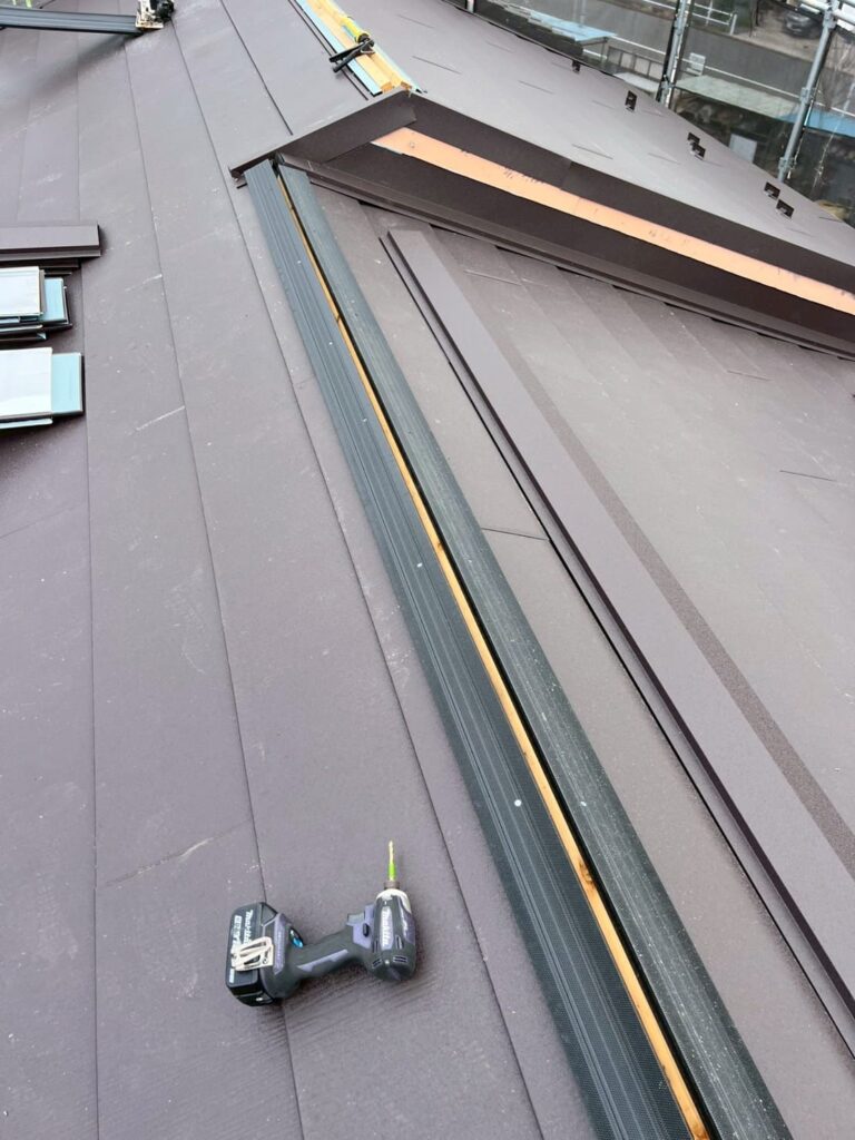 東京都板橋区_貫板設置➁