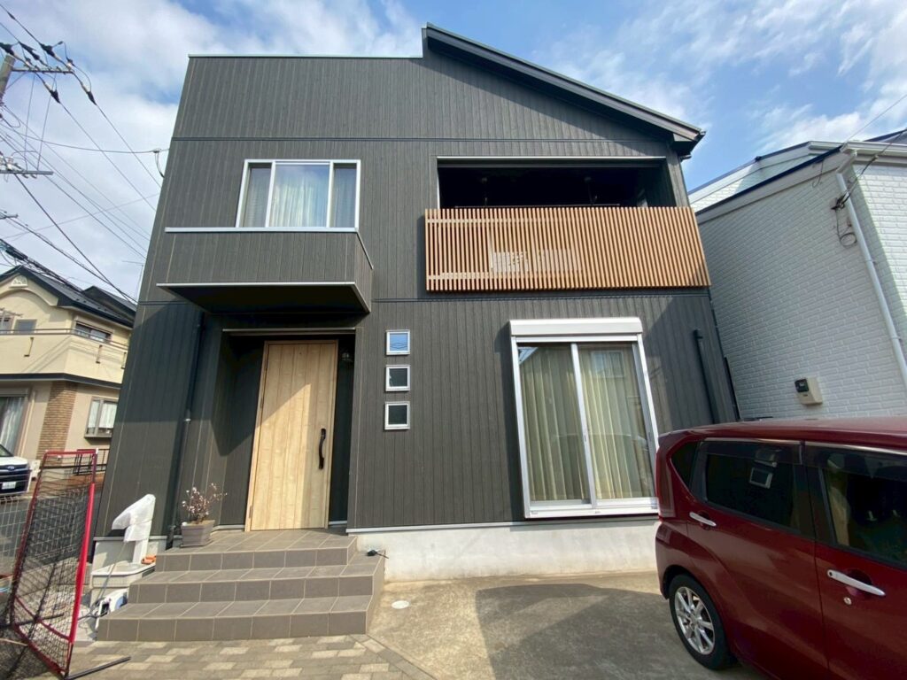 千葉県船橋市_外壁塗装前①