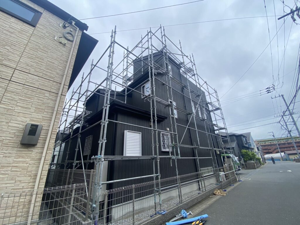 千葉県船橋市_足場設置