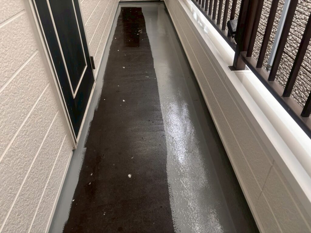 東京都豊島区_廊下塗装②