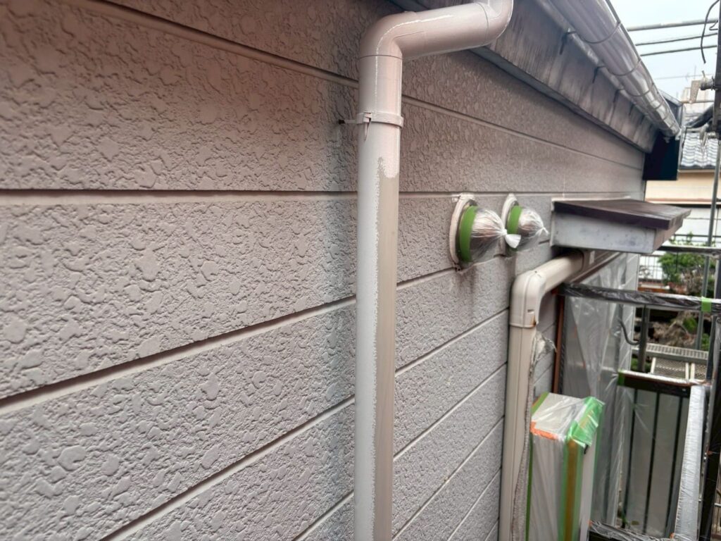 東京都豊島区＿雨樋塗装①