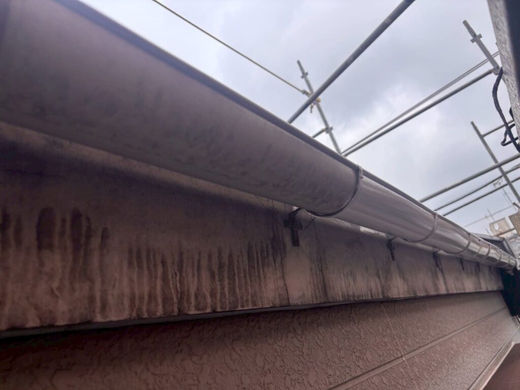 東京都豊島区＿雨樋塗装②