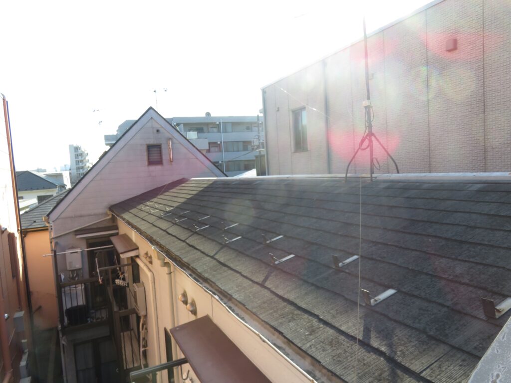 東京都豊島区＿屋根塗装前①